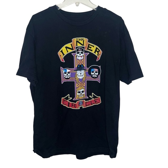 Inner Circle Vintage Y2K Chris Jericho USA Wrestling T-Shirt WWE WWF Size Large - Picture 1 of 5